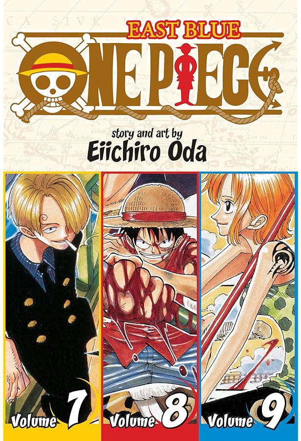 青年漫画 One Piece Collection of Books Amazon.com: One Piece Box Set: East Blue and Baroque Works